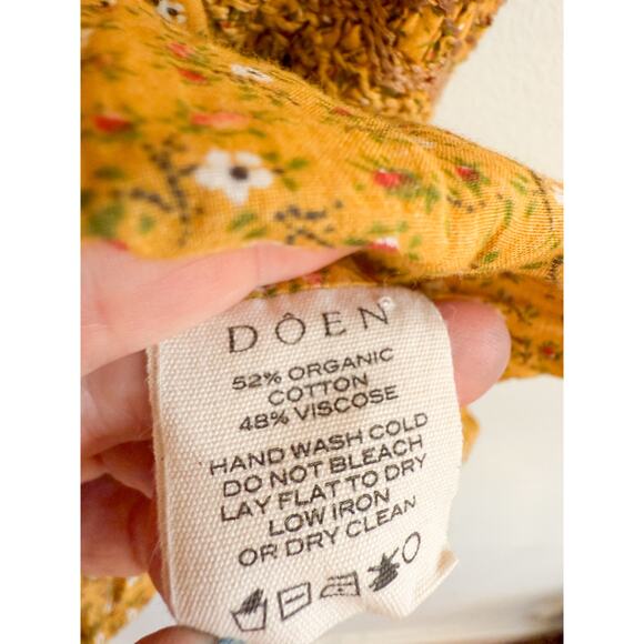 DÔEN | DOEN | Cordelia Dress in Sunsoaked Foothills | Sz S - Picture 10 of 14